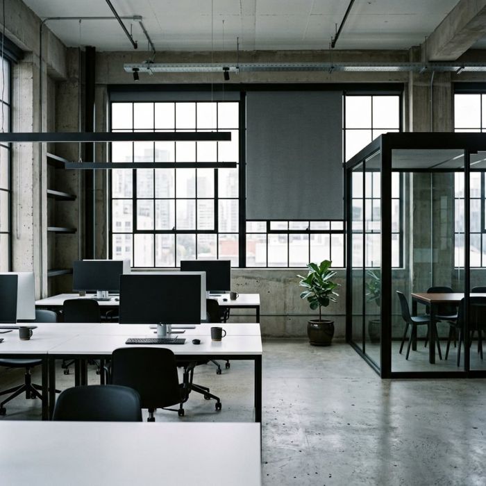 Штори для open space