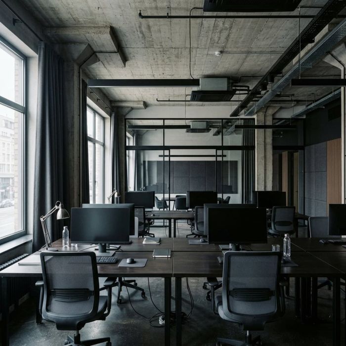 Штори для open space